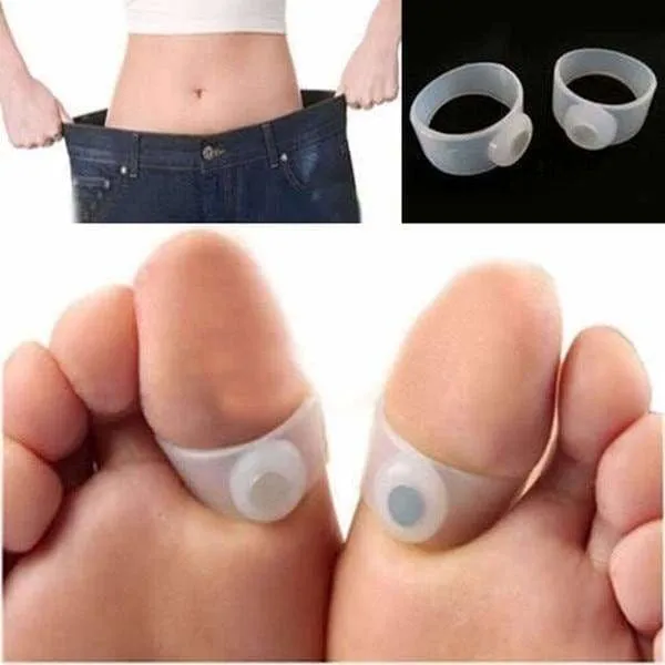 Magnetic Therapy Slimming Toe Rings