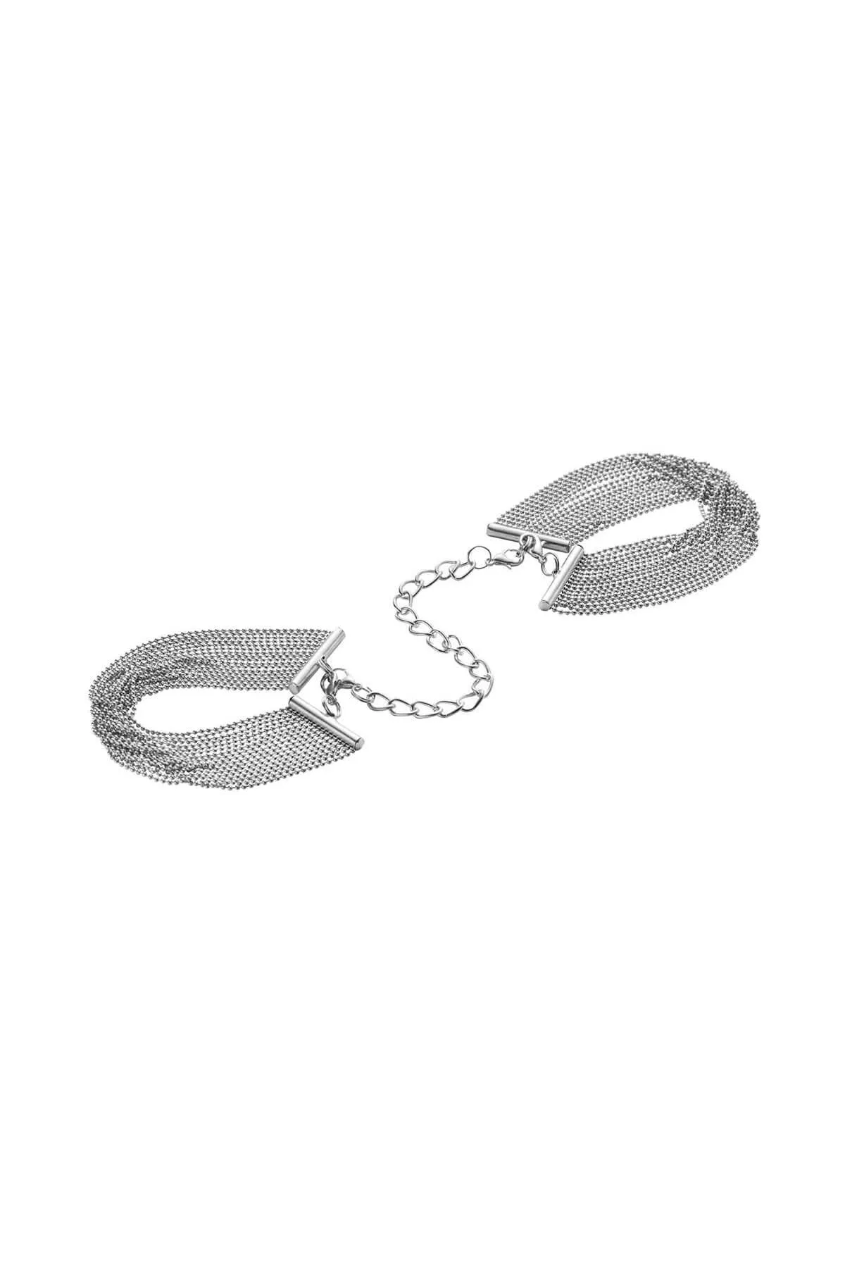 Magnifique Silver Bracelet Handcuffs