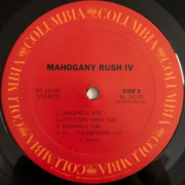 Mahogany Rush - Mahogany Rush IV (LP, Album) (VG )