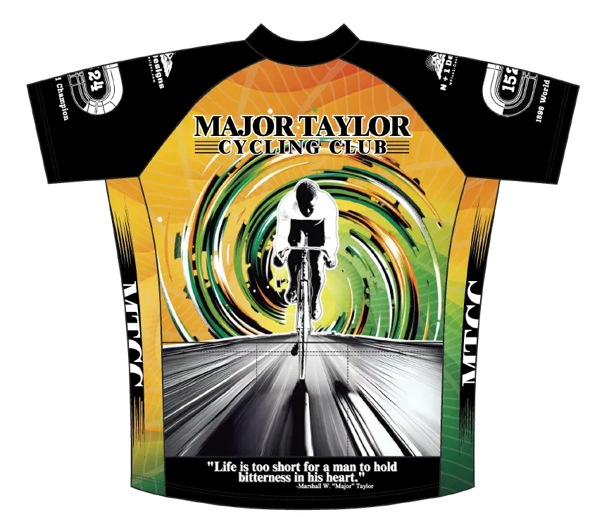 Major Taylor "Whirlwind" Amateur Cut Cycling Jersey