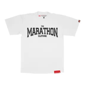 Marathon Clothing Beveled T-Shirt - White