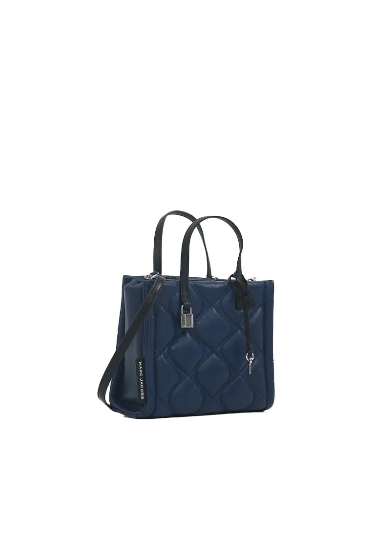 Marc Jacobs Quilted Mini Grind Tote Bag In Azure Blue H047L01RE22