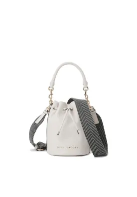 Marc Jacobs The Groove Webbing Bucket Bag In Marshmallow 4R3HCR013H02