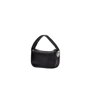 Marc Jacobs The Pushlock Mini Hobo Shoulder Bag In Black H212L01RE22