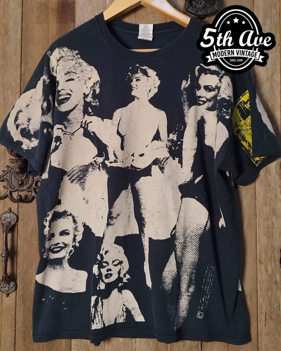 Marilyn Monroe - AOP all over print New Vintage T shirt