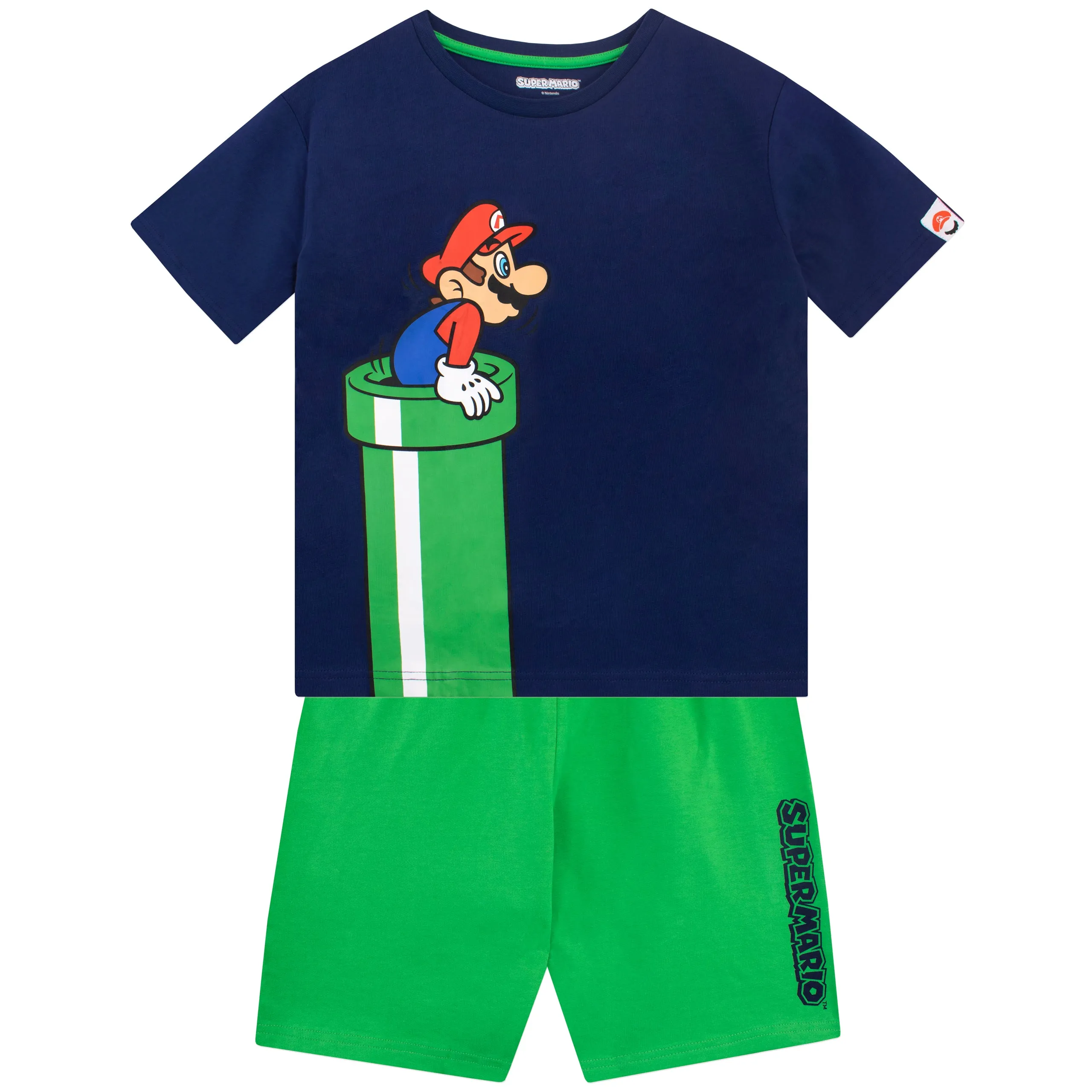 Mario Bros T-Shirt and Shorts Set