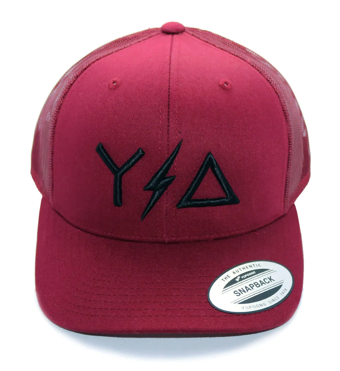 Maroon Trucker Snapback