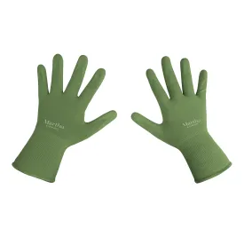 Martha Stewart MTS-GLVNP1-L Reusable All-Purpose Nitrile Coated Gloves | Non-Slip | Washable | Large