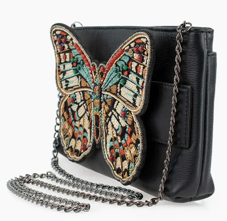 Mary Frances Butterfly Effect Crossbody Handbag