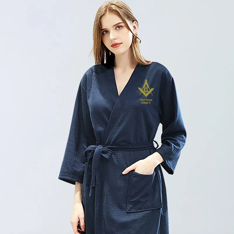 Master Mason Blue Lodge Bathrobe - Various Colors