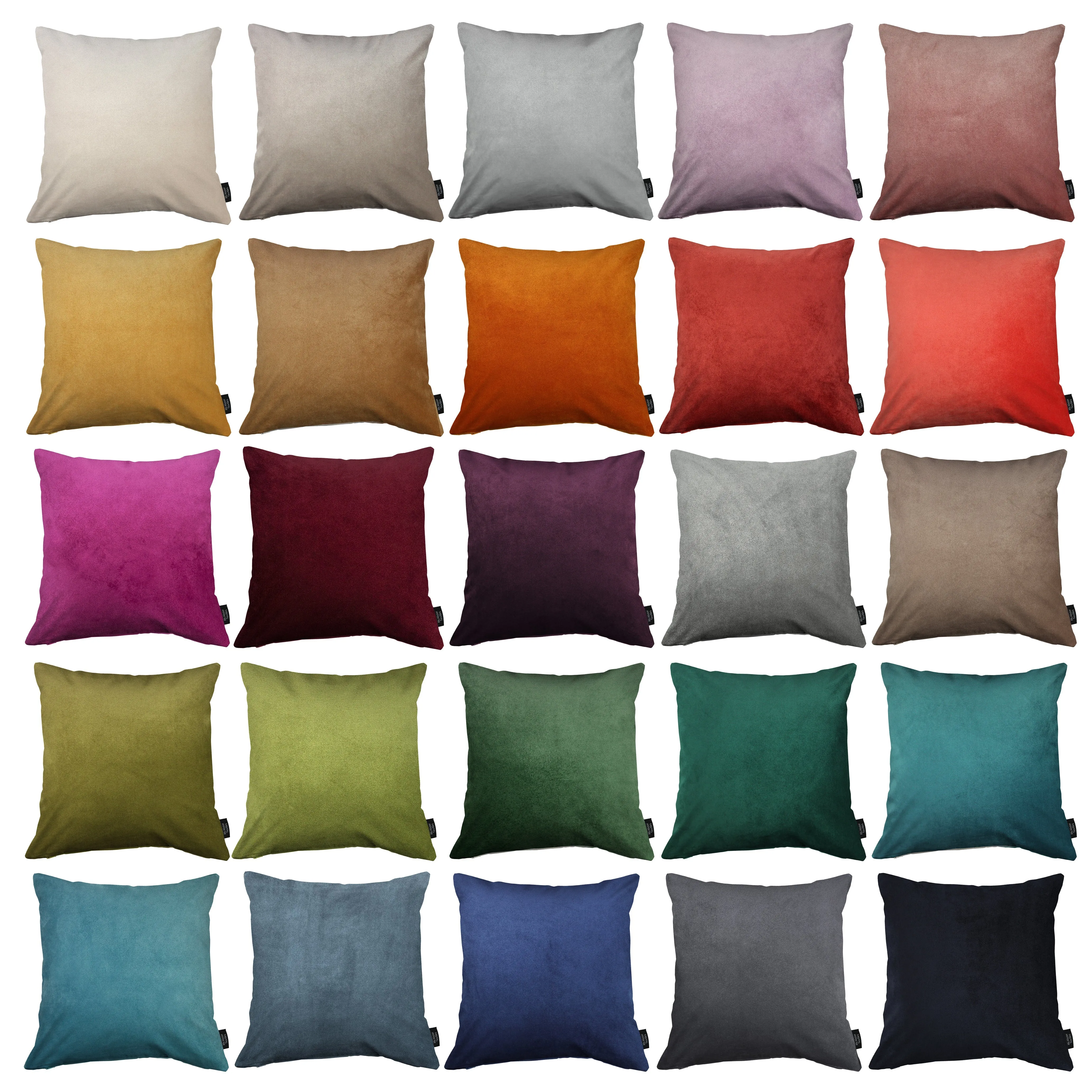 Matt Emerald Velvet Modern Look Plain Cushion