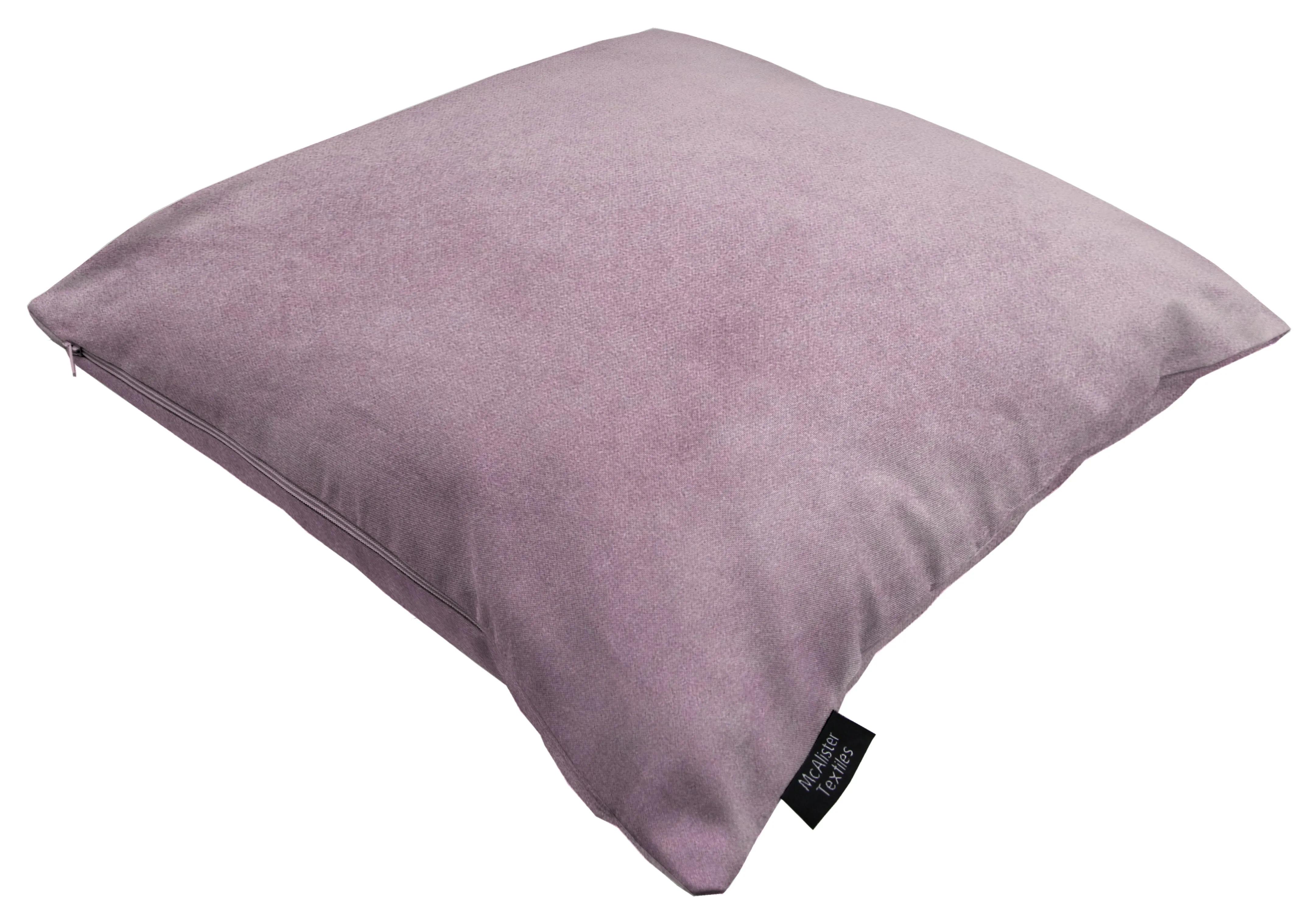 Matt Lilac Purple Velvet Modern Look Plain Cushion