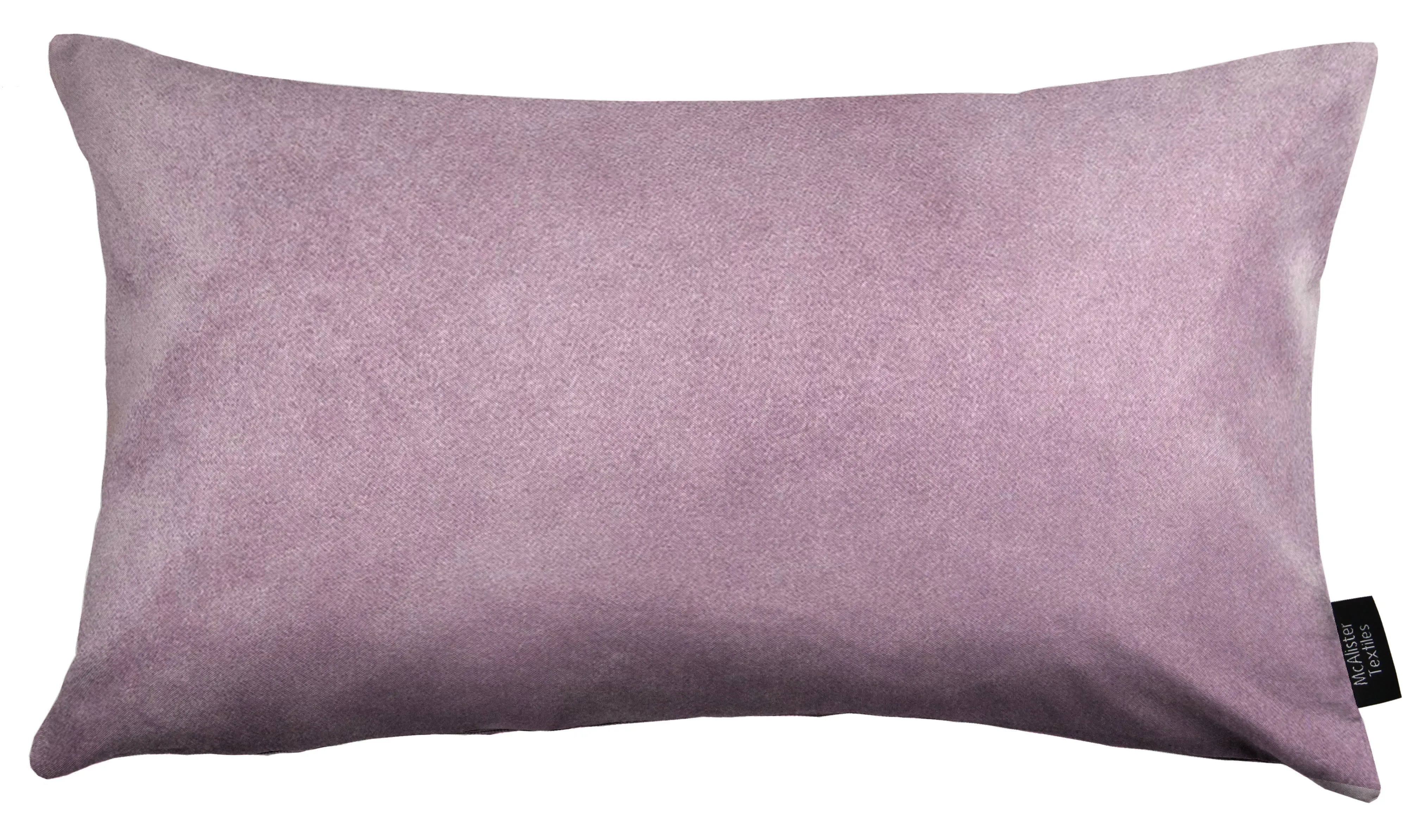 Matt Lilac Purple Velvet Modern Look Plain Cushion