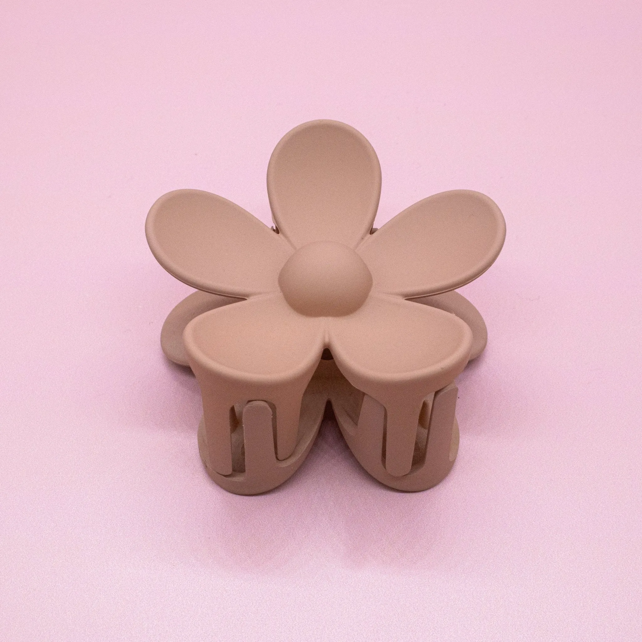 Matte Hair Claw Clip - Large Daisy Flower