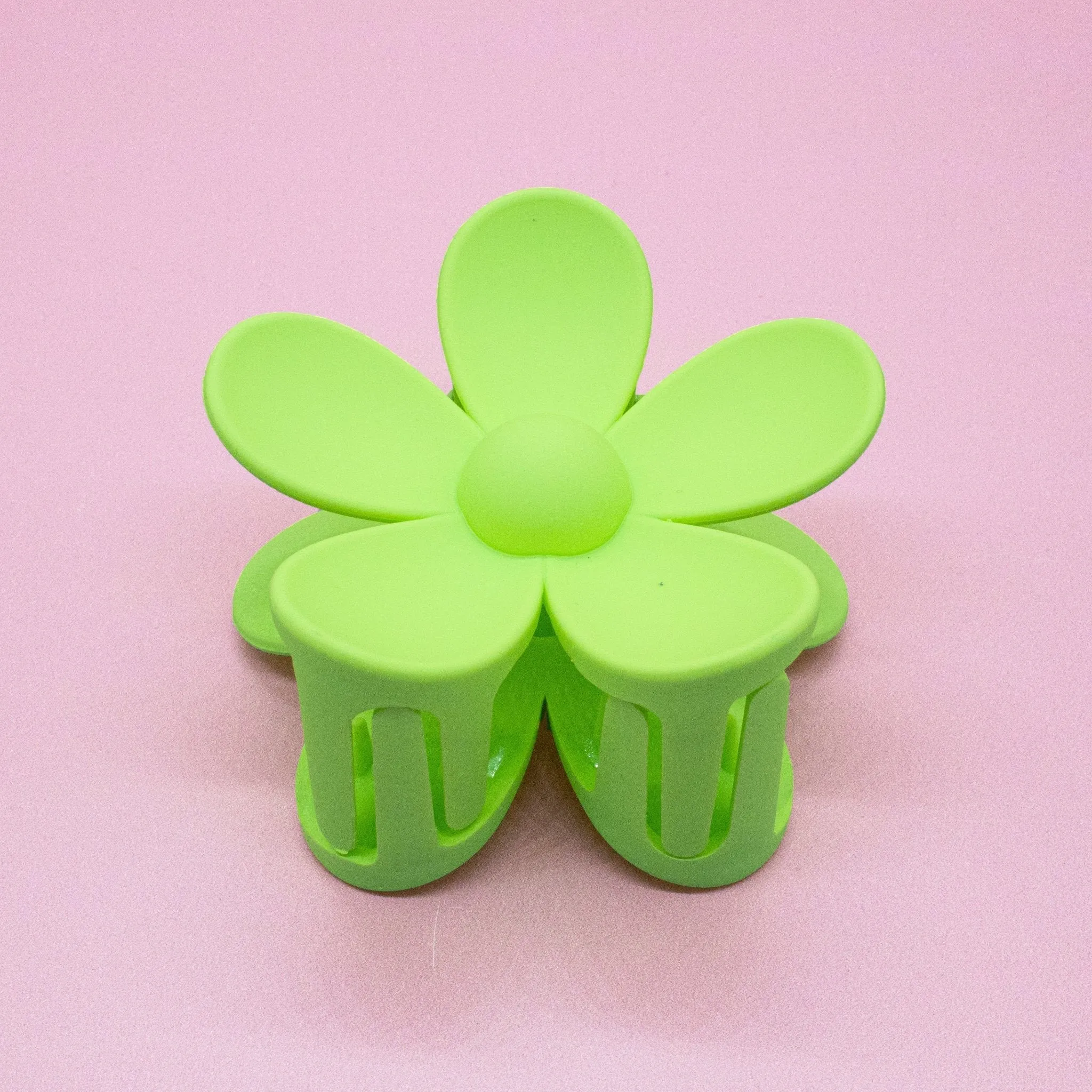 Matte Hair Claw Clip - Large Daisy Flower