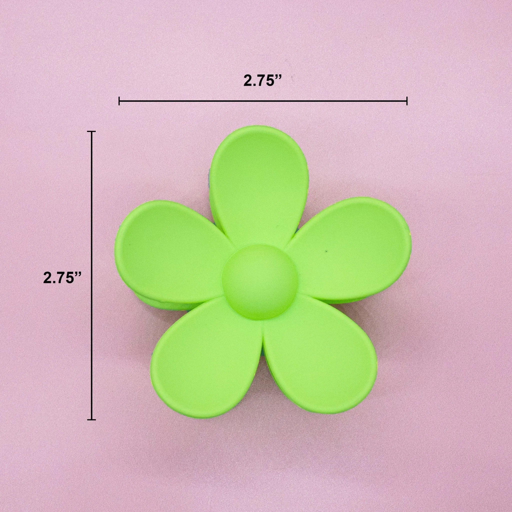 Matte Hair Claw Clip - Large Daisy Flower