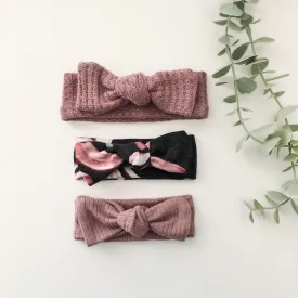 Mauve Headbands