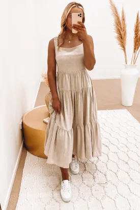 Mavis Maxi Dress Beige