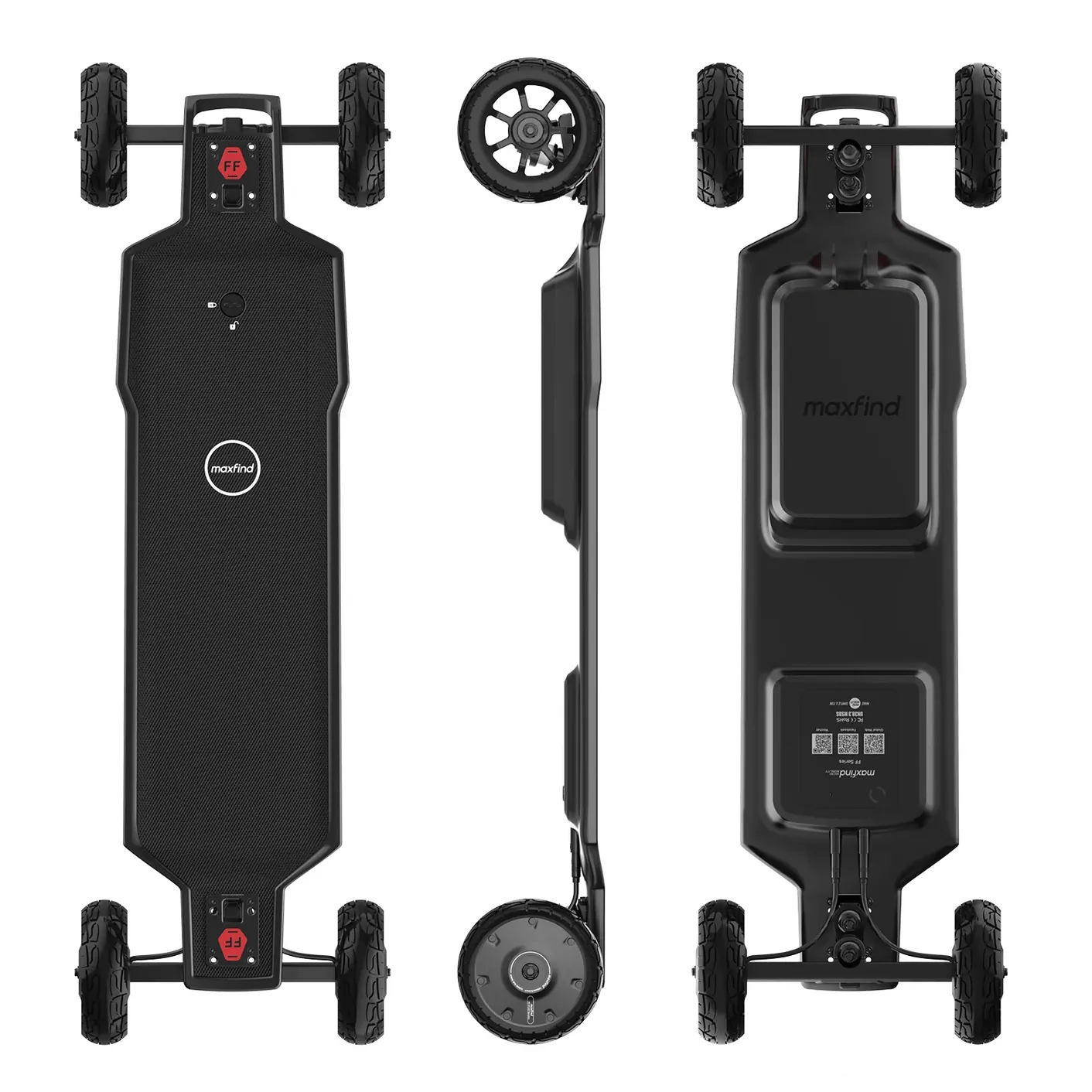 Maxfind FF AT 48V/8.7Ah 3000W Electric Skateboard