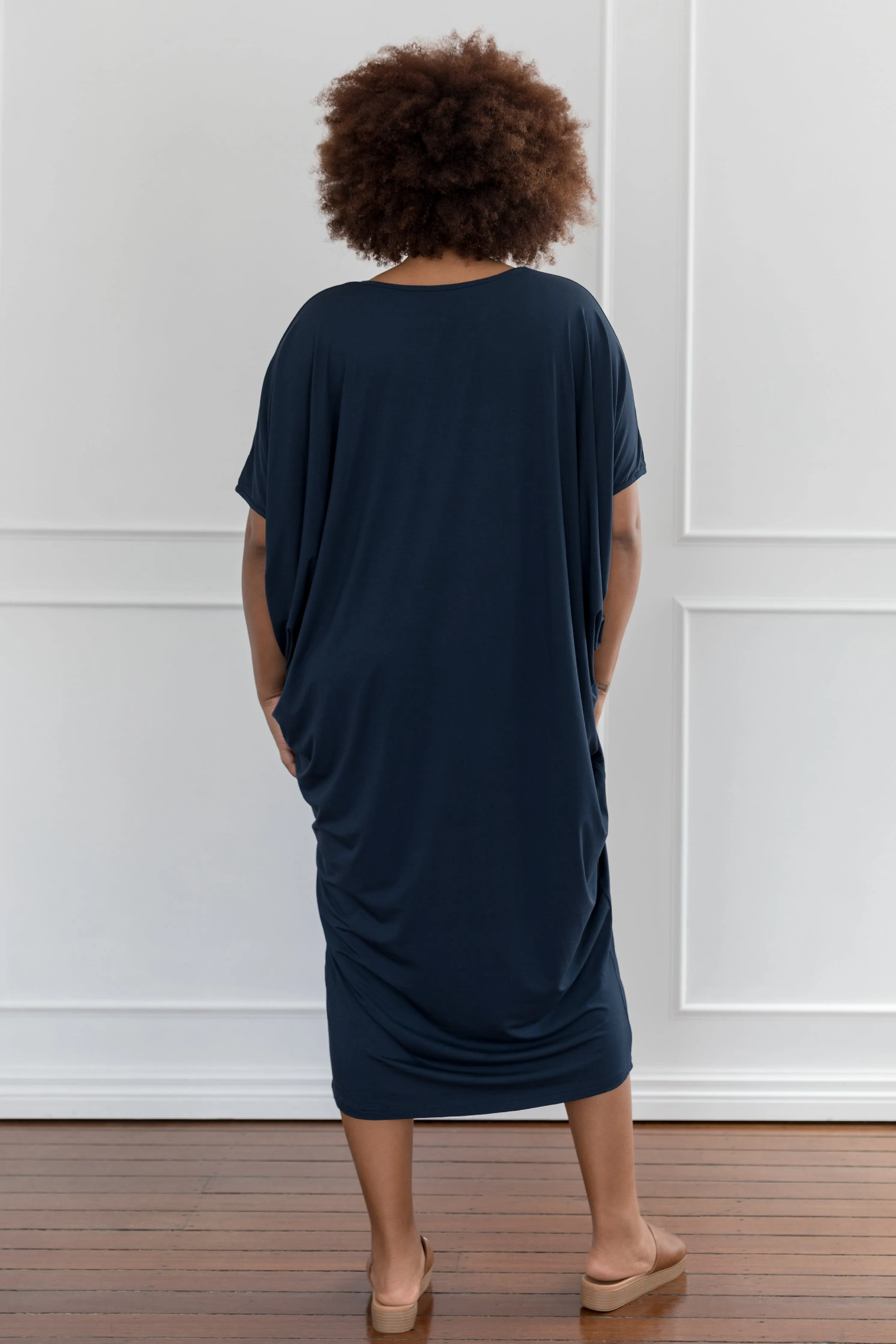 Maxi Miracle Dress | Navy