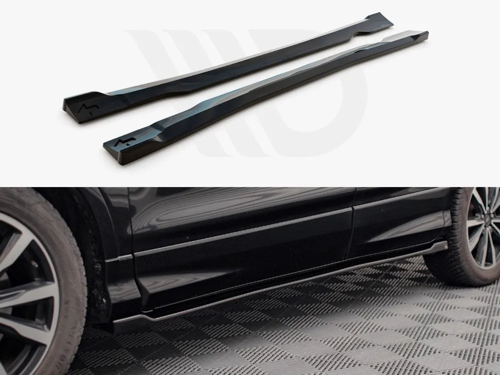 Maxton Design - SIDE SKIRTS DIFFUSERS FORD ESCAPE ST-LINE MK3 (2012-2019)