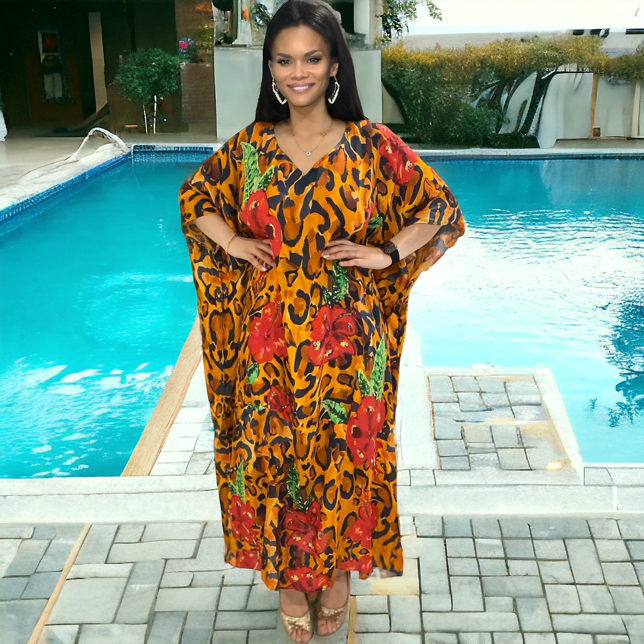 Maya Rayon Kaftan  AU 14-26