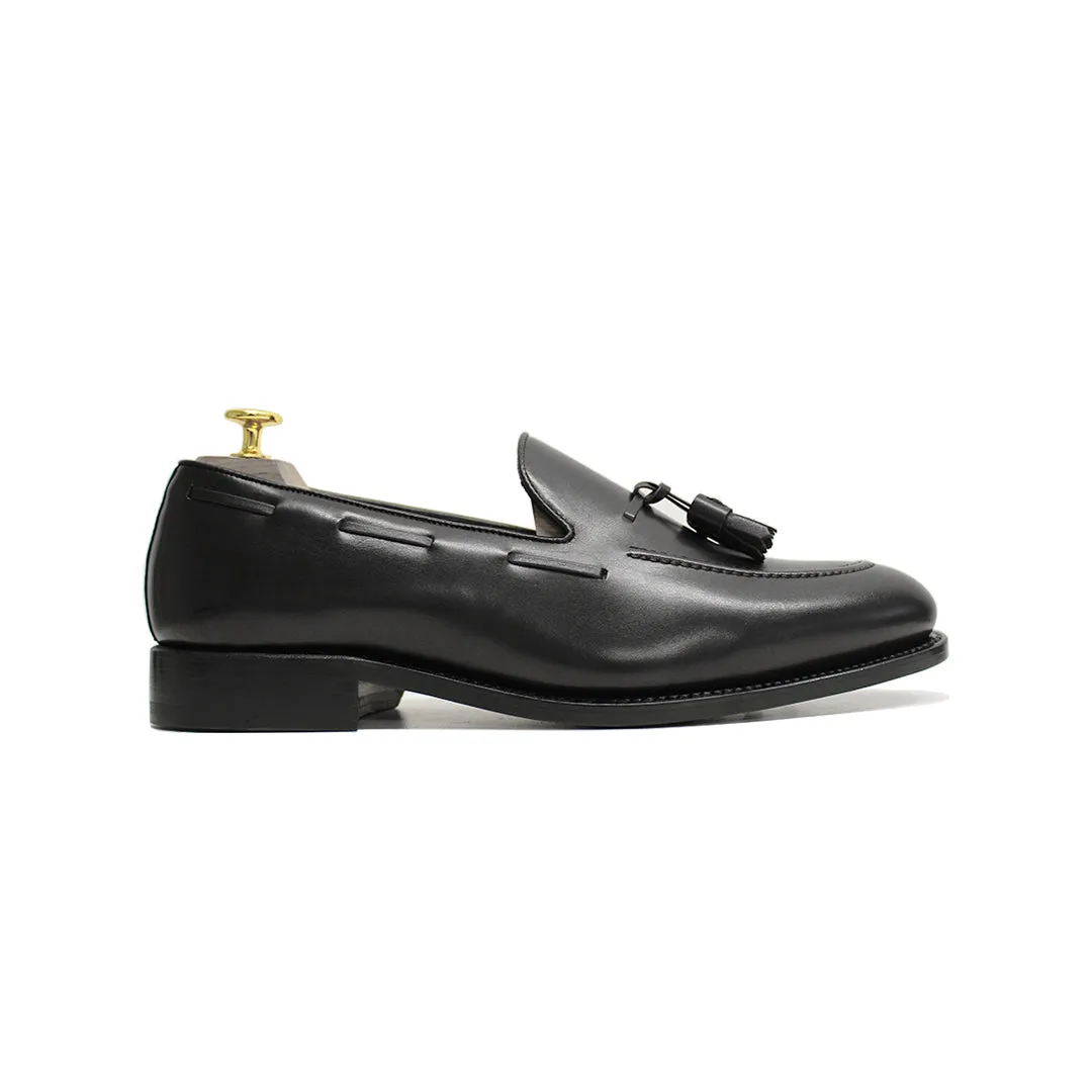 Mayfair Tassel Loafers - Black