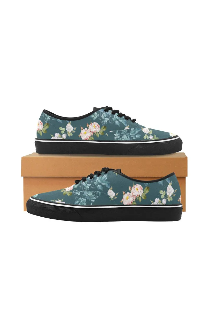 Meadow Magic Classic Women's Canvas Low Top Shoes (Model E001-4)