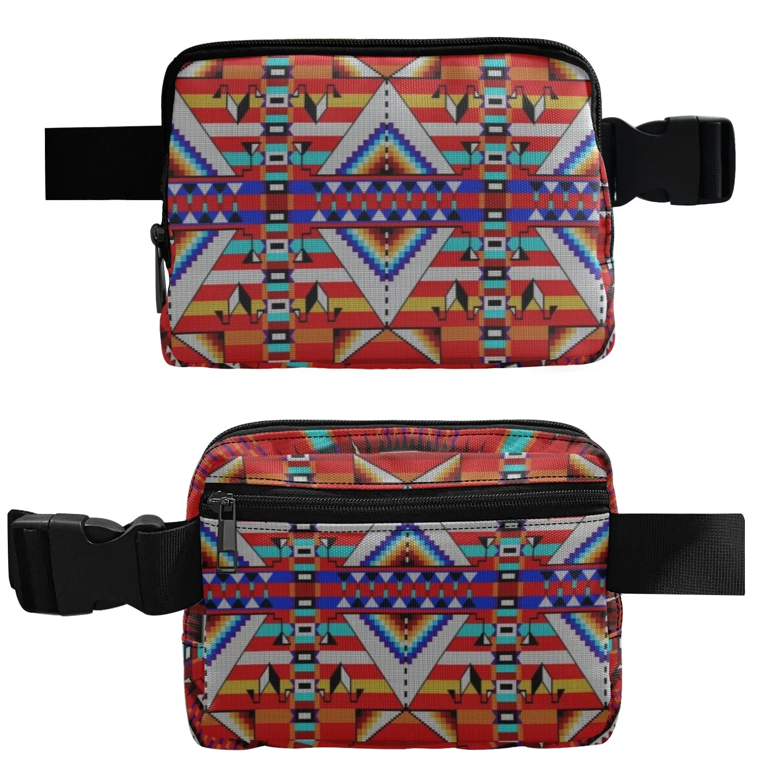 Medicine Blessing Red Belt Bag