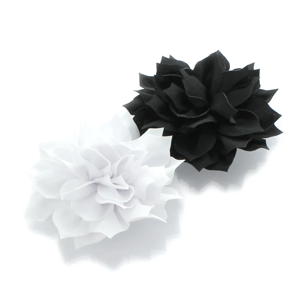 Medium Petal Blossom Hair Flower Clip Pair