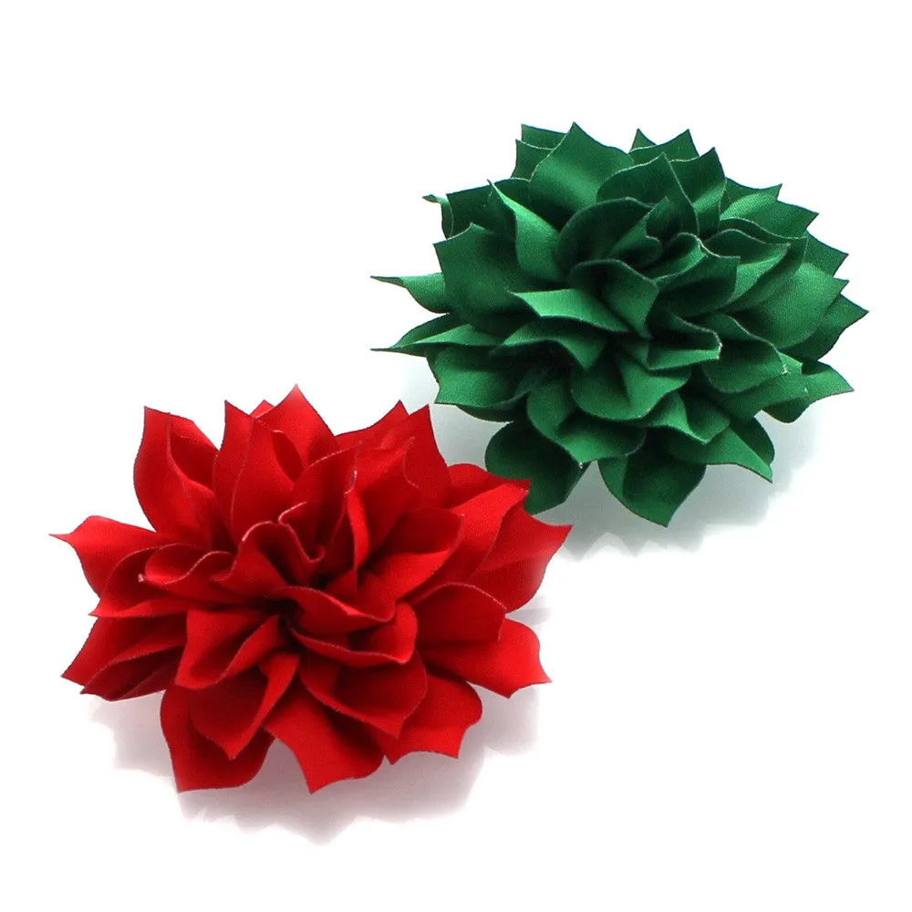 Medium Petal Blossom Hair Flower Clip Pair