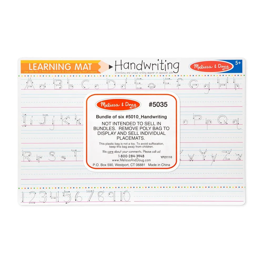 Melissa and Doug Handwriting Write-A-Mat