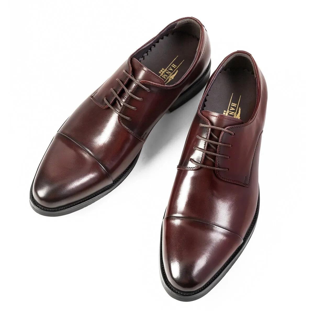 Men Oxford Shoes Classic Genuine Leather Wine Red Black Lace Up Pointed Toe Formal Dress Shoes For Male Daily Dating Flats C003