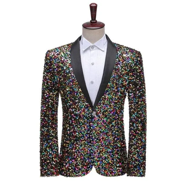 MEN Sequin Blazer