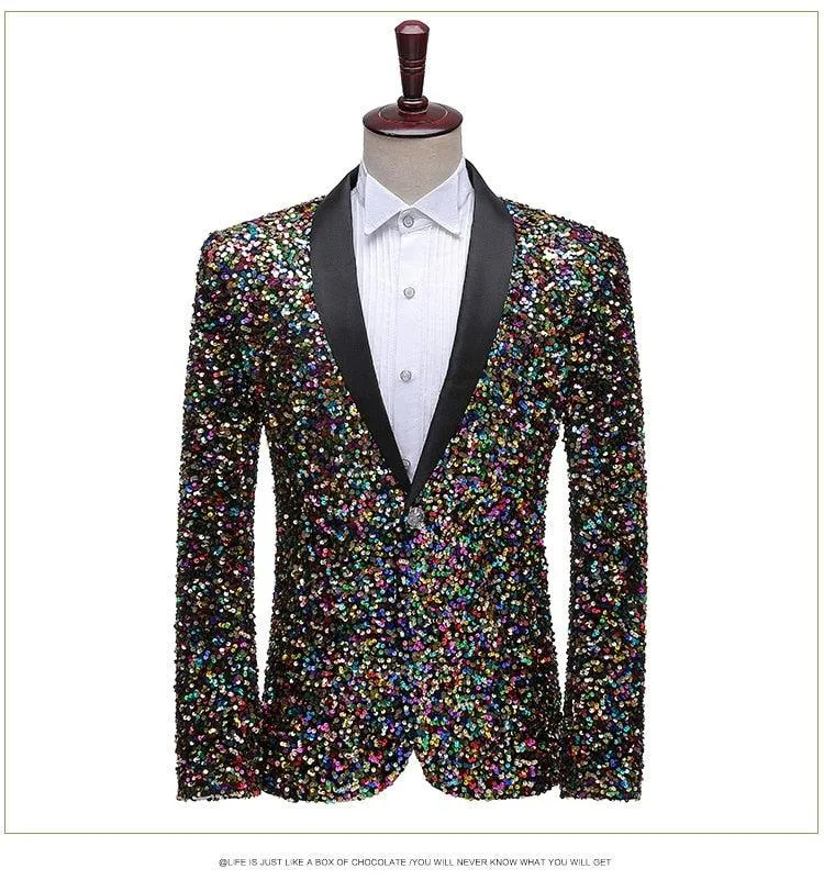 MEN Sequin Blazer