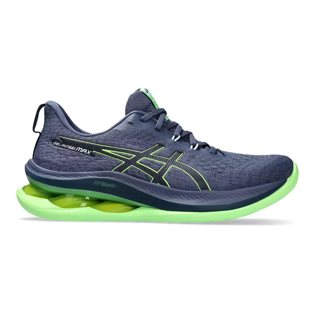 Men's Asics GEL-Kinsei Max, Thunder Blue/Electric Lime, 9 D Medium