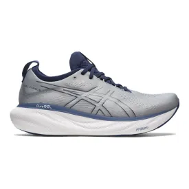 Men's Asics Gel-Nimbus 25, Sheet Rock/Indigo Blue, 9.5 4E Extra Wide