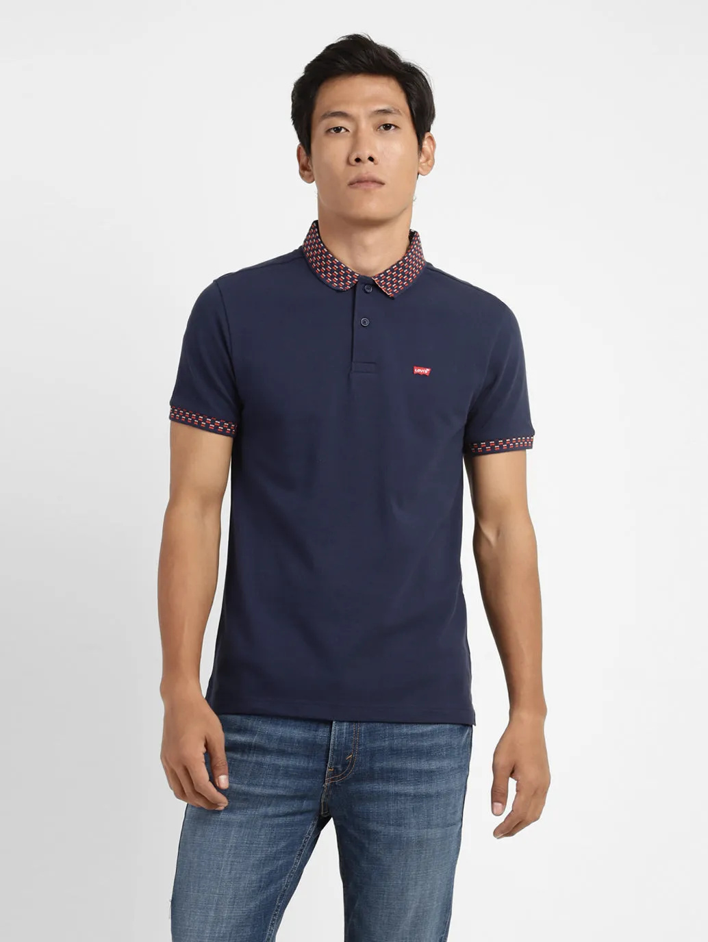 Men's Blue Polo T-Shirt