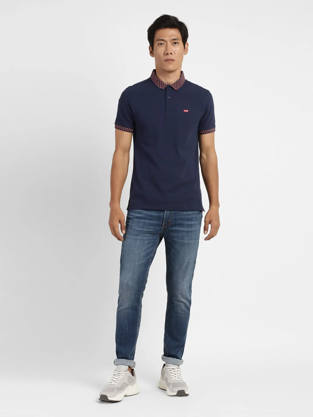 Men's Blue Polo T-Shirt