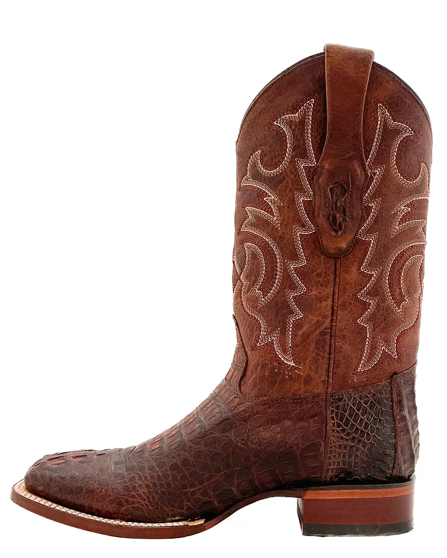 Men's Caiman Hornback Western Boots