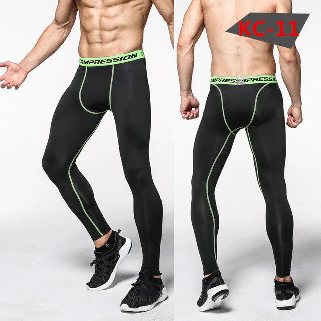 Men's Camouflage Versatile Compression Tights ideal for Cross-fit, Bodybuilding, Running