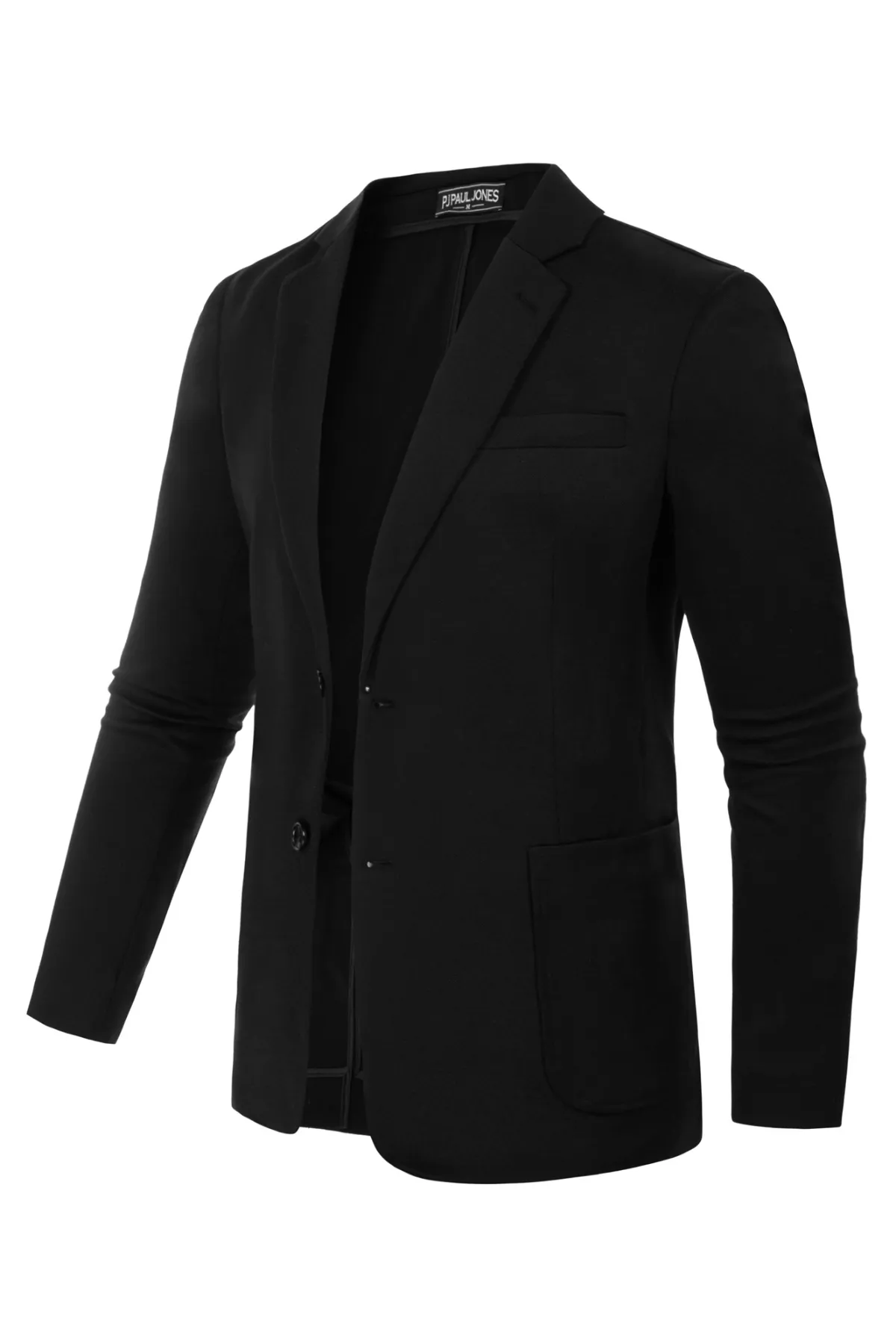 Mens Casual Knit Blazer Two Button Unlined Stretch Sport Coat Suit