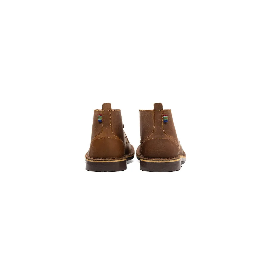 MEN'S CHUKKA (BROWN SOLE)