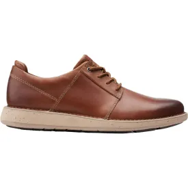 Men's Clarks Un Larvik Lace 2 Tan Oily Leather