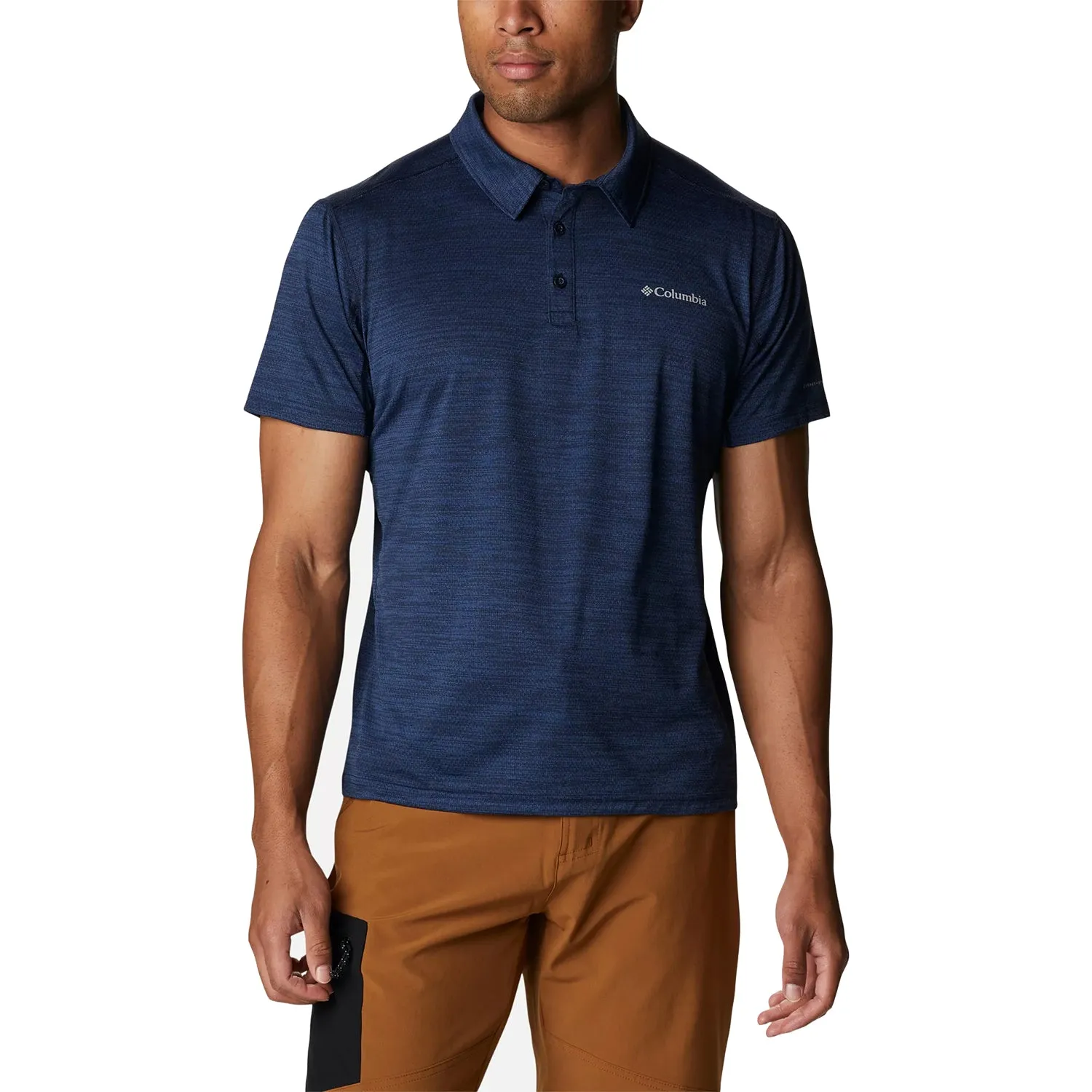 Men's Columbia Alpine Chill Zero Polo Collegiate Navy