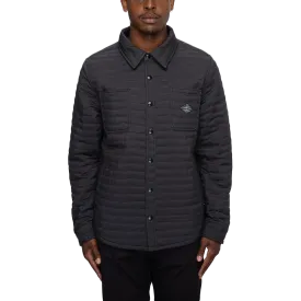 Men's Engineered Quilted Shacket