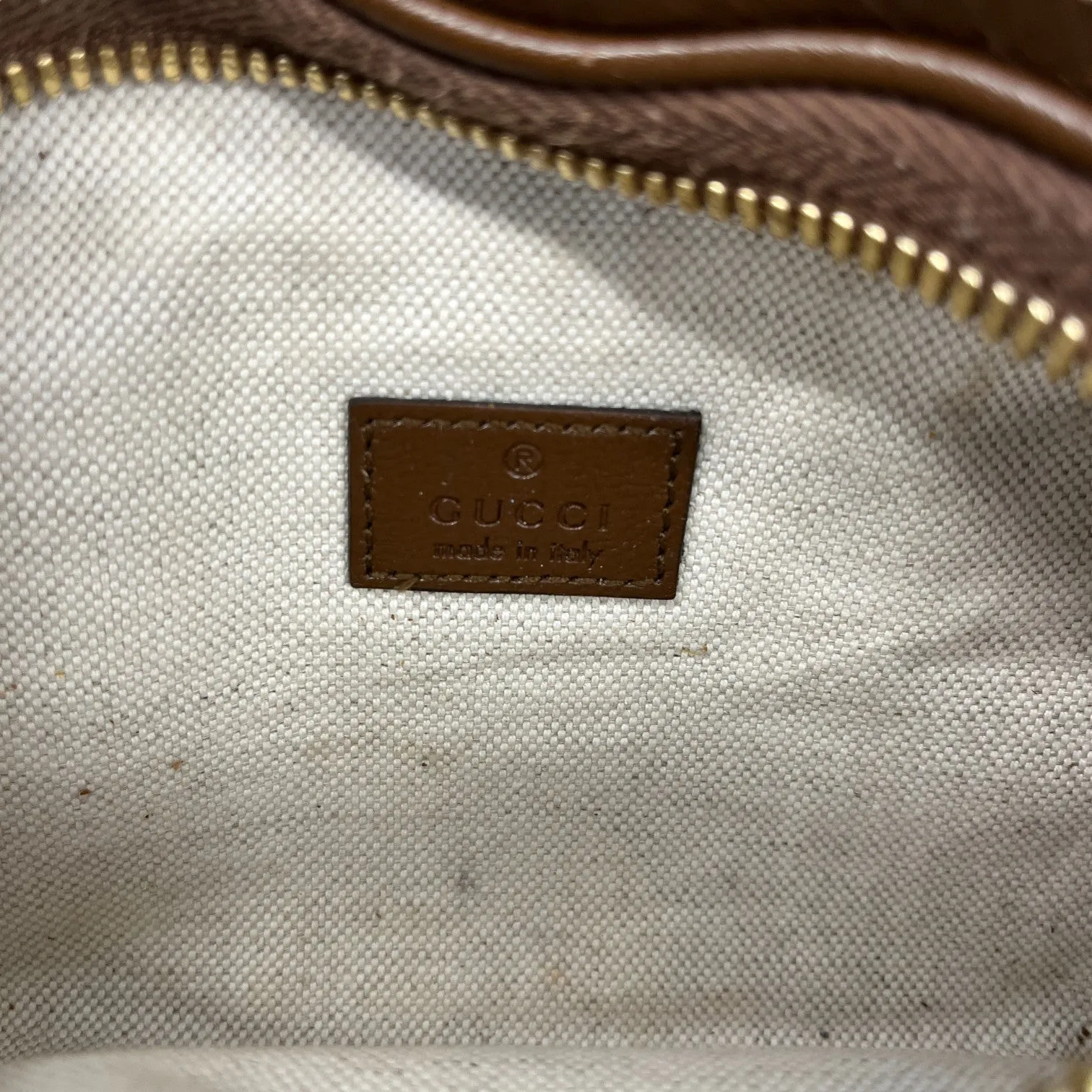 Men's Gg Supreme Belt Bag Beige