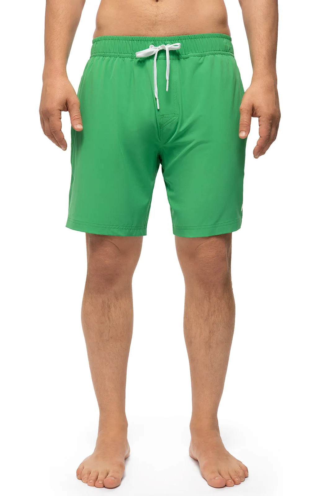 Men's Kahuna Swimming Shorts  |  Palm Green