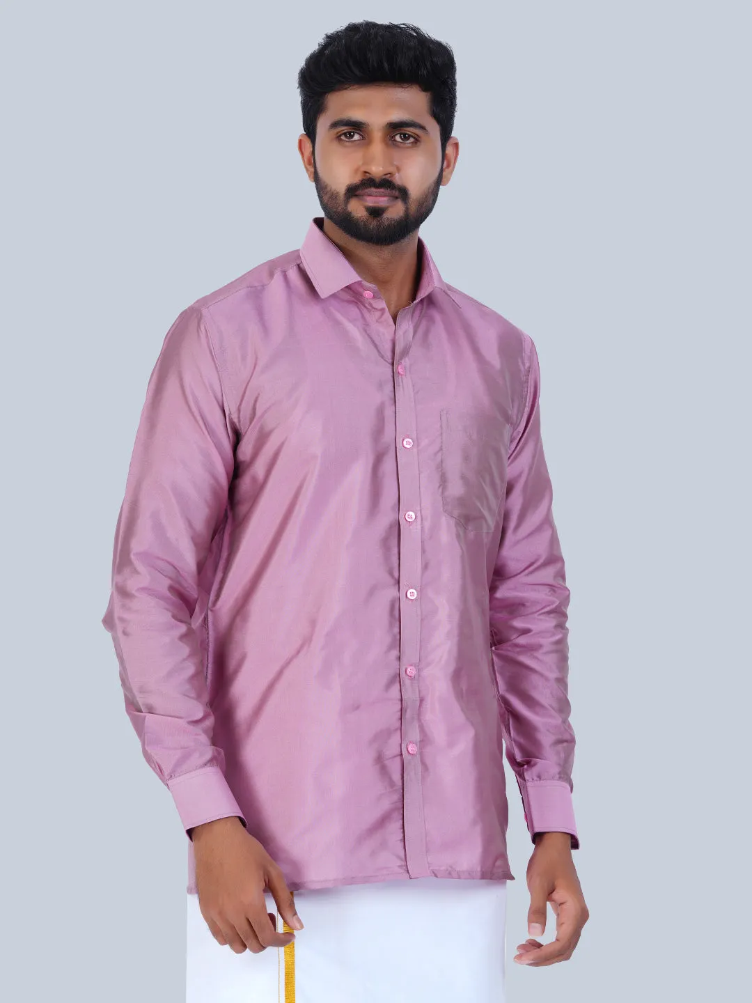 Men's Karishma Fullhand Shirt Only Heather  - Thangamagan