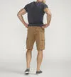 Men's Khaki Cargo Essential Twill Shorts